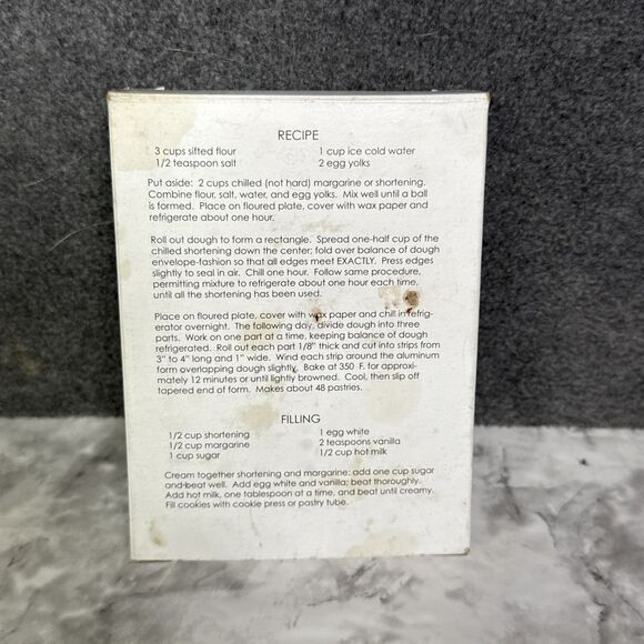 20 Vintage Tapered Pastry Forms Aluminum Each Form is 4" long x 1/2" - Picture 2 of 5